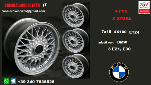Jantes alu style bbs 7x15 - bbs,